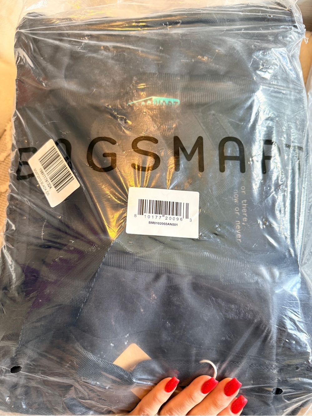Bagsmart NWT Black Utility Duffel/Backpack Bag - Picture 13 of 13